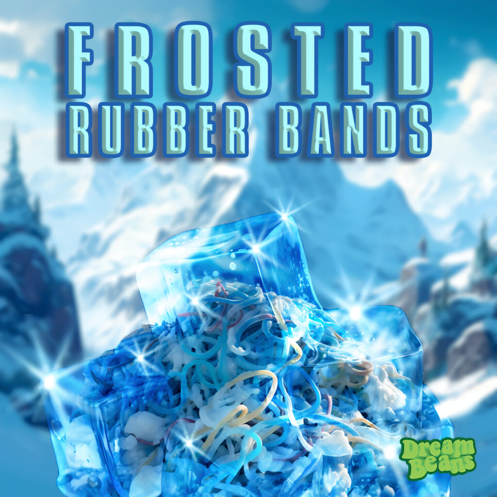 Frosted Rubber Bands (sweet burnout x garlic slushy f3)